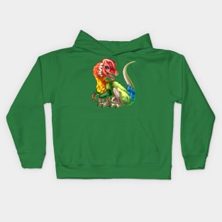 Dilophosaurus Kids Hoodie